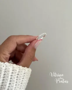 Anel Corações Vazados