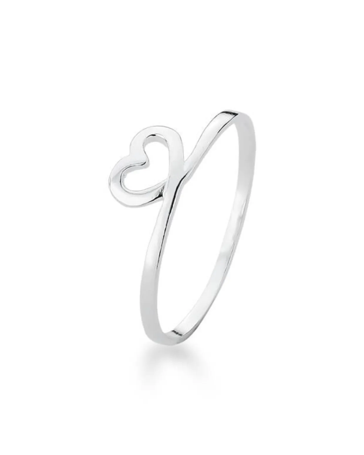 Anel Desenho de Coração