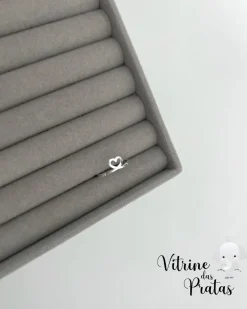 Anel Desenho de Coração