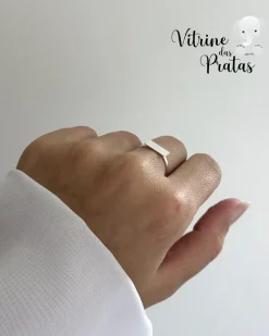 Anel Plaquinha Personalizada