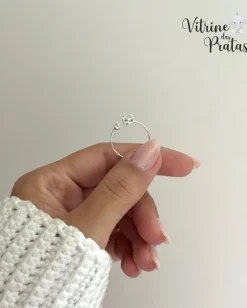 Anel Regulável com Zircônia Oval