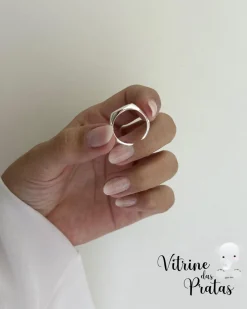 Anel Regulável Coração Personalizado