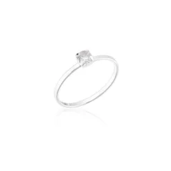 Anel Solitário Delicado