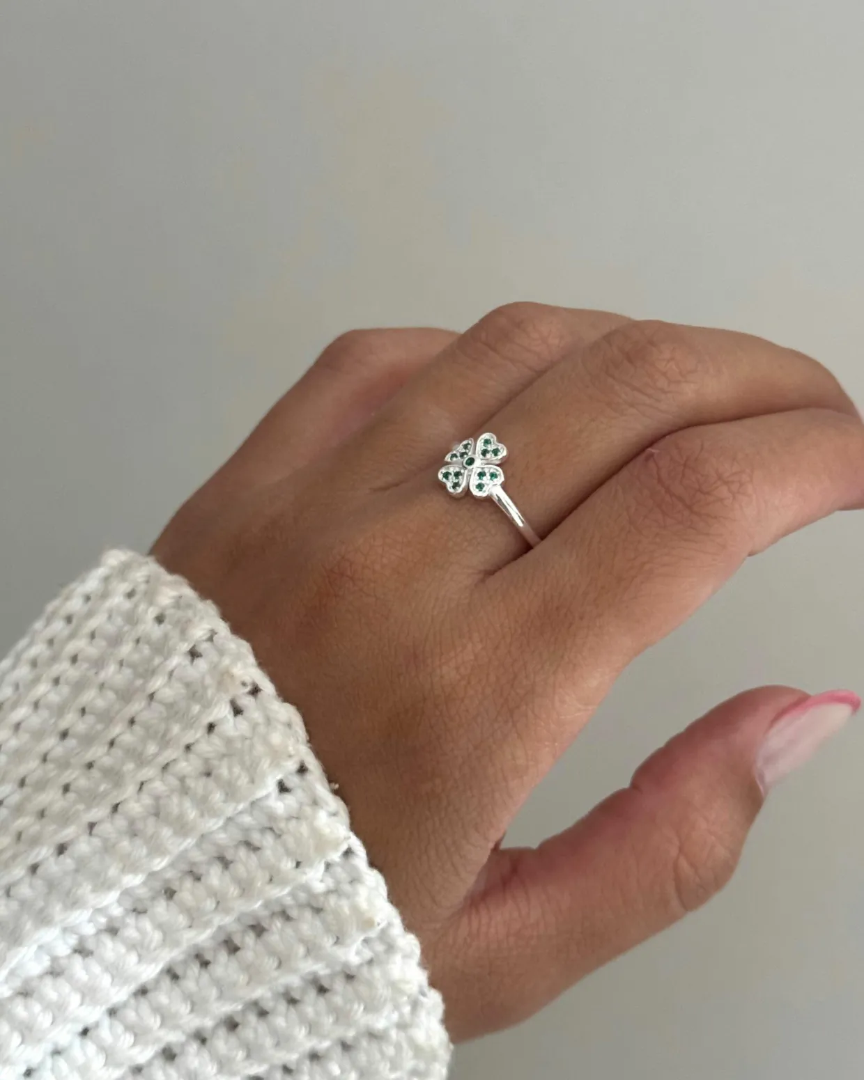 Anel Trevo Cravejado