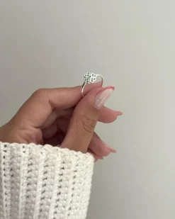 Anel Trevo Cravejado