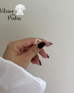 Anel Triângulo Aberto