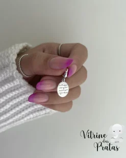 Berloque Entrego Confio Aceito e Agradeço