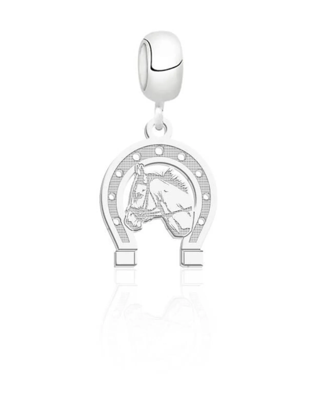 Berloque Ferradura com Cavalo