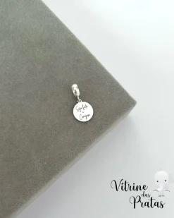 Berloque Seja Forte e Corajosa