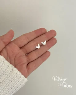 Brinco Borboleta Origami