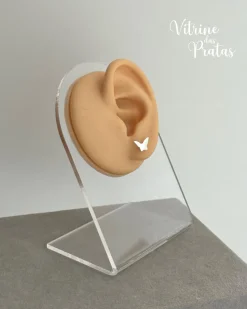 Brinco Borboleta Origami