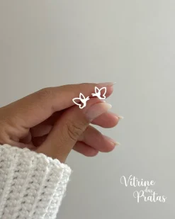 Brinco Borboleta Vazada