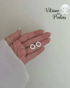 Brinco Circulo Cravejado