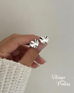 Brinco Coração Orgânico