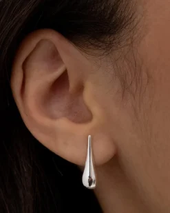 Brinco Gota Puffer Fina