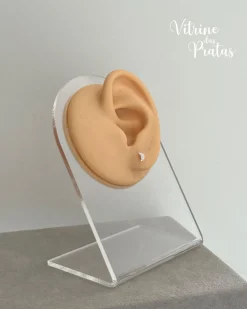 Brinco Lua Cravejada