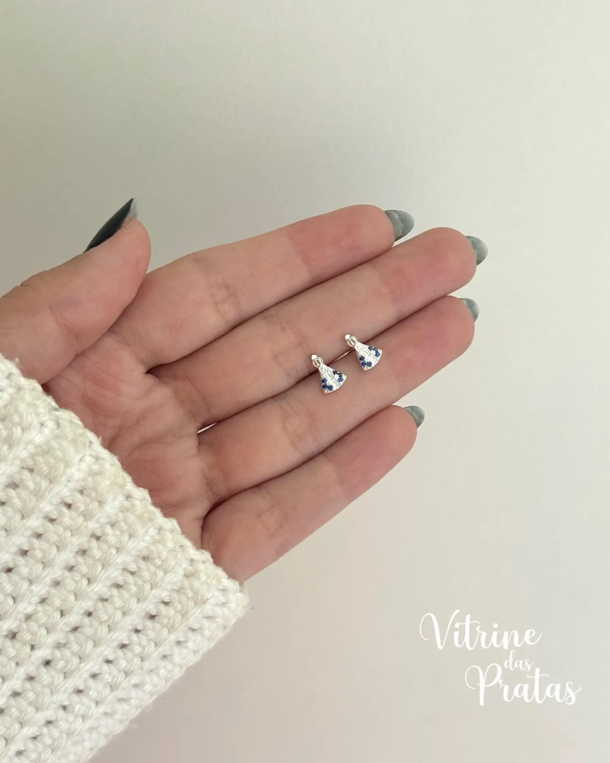 Brinco Nossa Senhora Azul