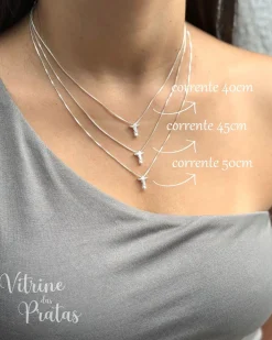 Colar Cristo Redentor Mini