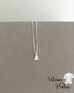 Colar Nossa Senhora Cravejada Mini