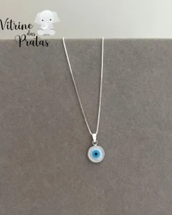 Colar Olho Grego 1,0cm