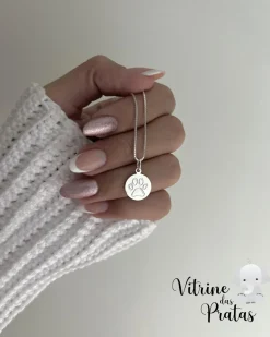 Colar Plaquinha com Pata