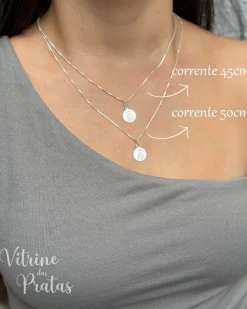 Colar Plaquinha Nossa Senhora