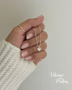 Colar Ponto de Luz Coração