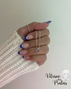 Colar Ponto de Luz Quadrado