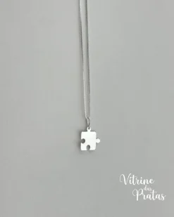 Colar Quebra Cabeça Personalizado (LEIA A DESCRIÇÃO)