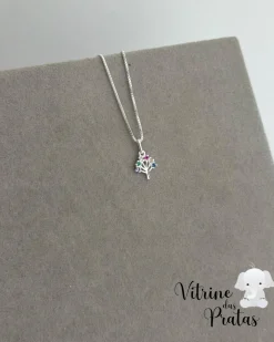 Colar Árvore da Vida Cravejada Color