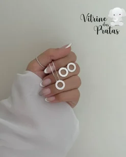 Conjunto Circulo Cravejado