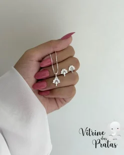 Conjunto Árvore da Vida Cravejada