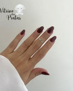 Falange com Zircônias Verde