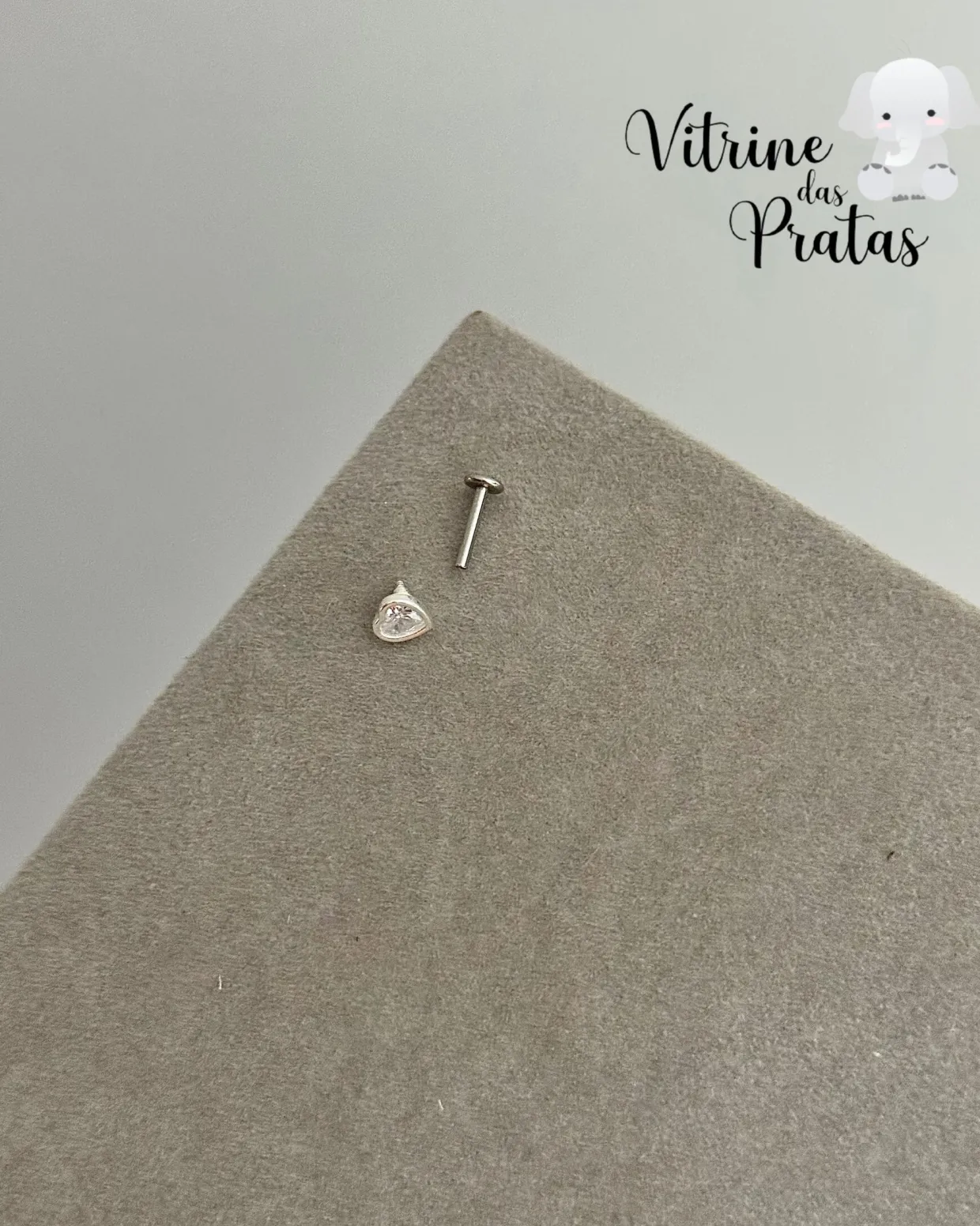 Piercing Pino Ponto de Luz Coração