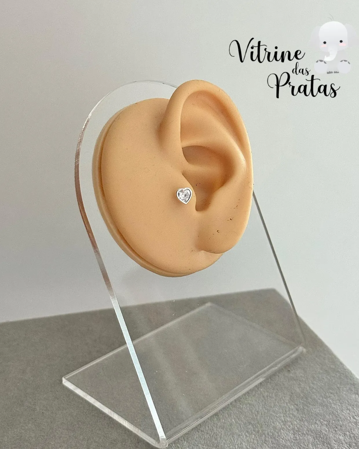 Piercing Pino Ponto de Luz Coração