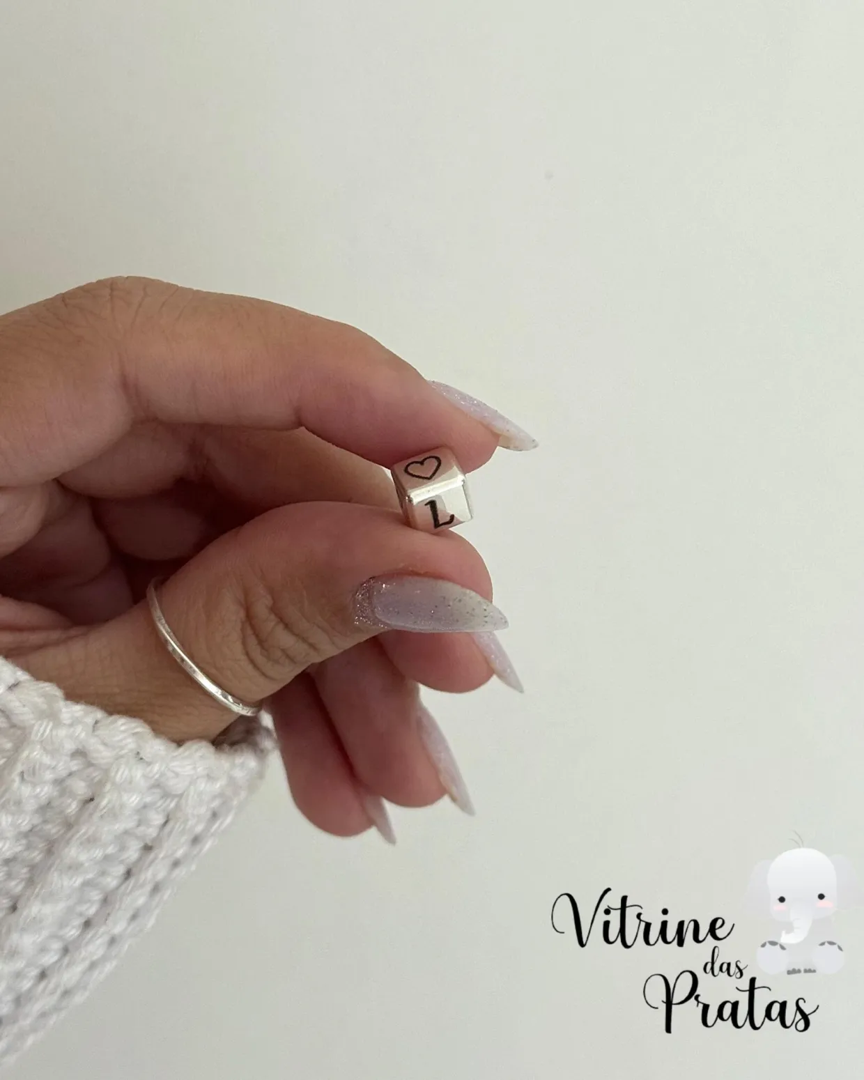 Pingente Cubo Personalizado (LEIA A DESCRIÇÃO)