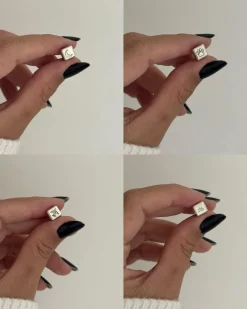 Pingente Cubo Personalizado (LEIA A DESCRIÇÃO)