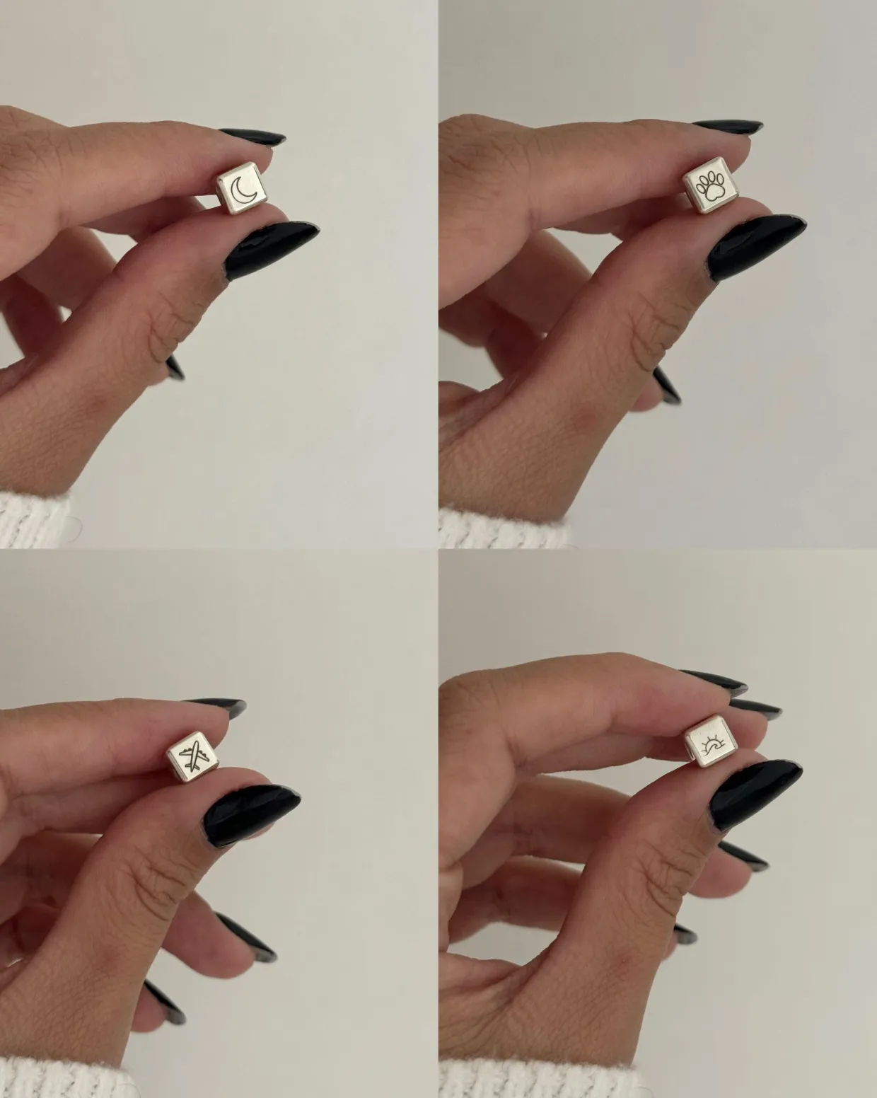 Pingente Cubo Personalizado (LEIA A DESCRIÇÃO)