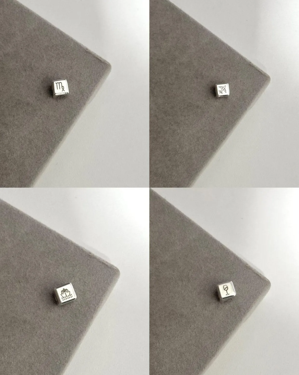 Pingente Cubo Personalizado (LEIA A DESCRIÇÃO)