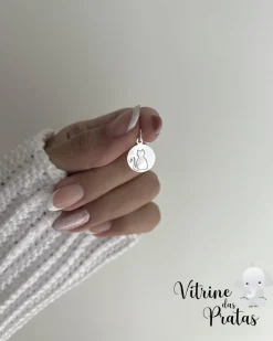 Pingente Plaquinha com Gato