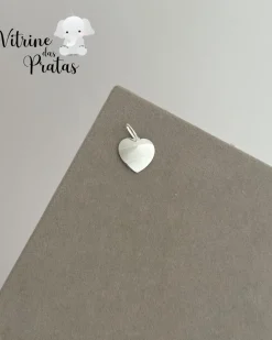 Pingente Plaquinha Coração Personalizado (LEIA A DESCRIÇÃO)