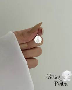 Pingente Plaquinha Nossa Senhora