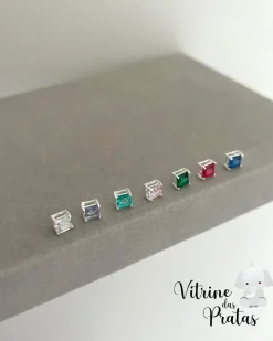 Pingente Ponto de Luz Quadrado