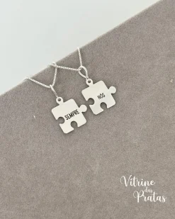 Pingente Quebra Cabeça Personalizado (LEIA A DESCRIÇÃO)