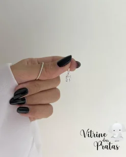 Pingente Zircônia Oval