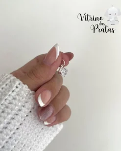 Pingente Zircônia Redonda