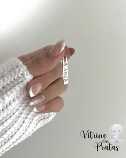 Pingente Plaquinha Amor