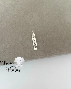 Pingente Plaquinha Amor