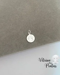 Pingente Plaquinha com Pata