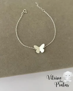 Pulseira Borboleta Origami